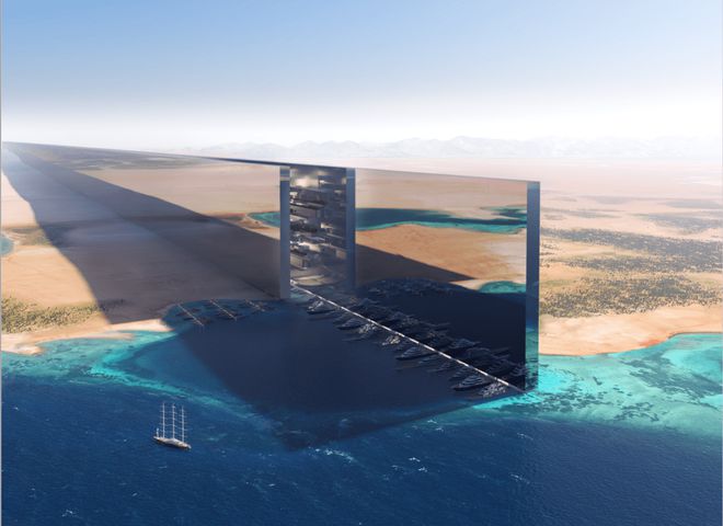 有钱就是任性！沙特斥资万亿打造科幻直线城市中建公司已签合同IM电竞(图1)
