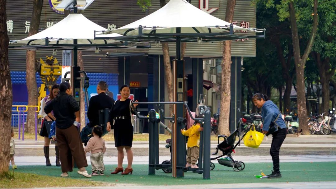 智能健身路径上线！就在厚街中心区→(图1)