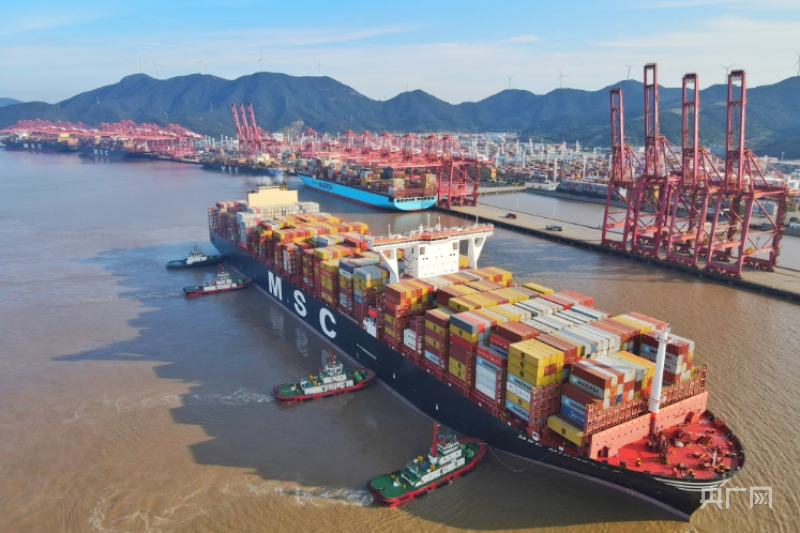 IM电竞128万亿元 2023年宁波外贸进出口稳中有升(图1)