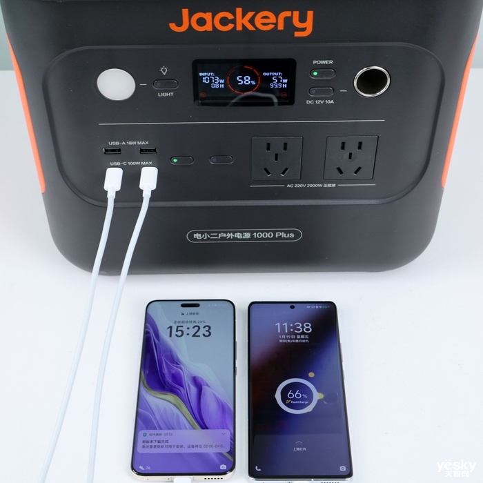 IM电竞后露营时代的全能绿色能源产品 华宝新能电小二光充户外电源1000Plus评测(图20)