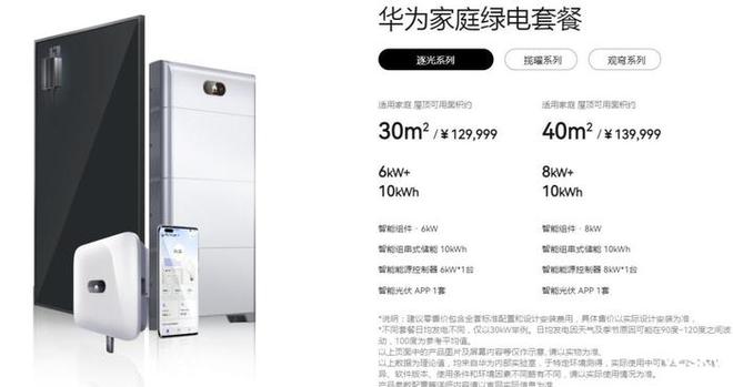 实现能源独立自主 华为家庭绿电别墅式光储能系统(图3)